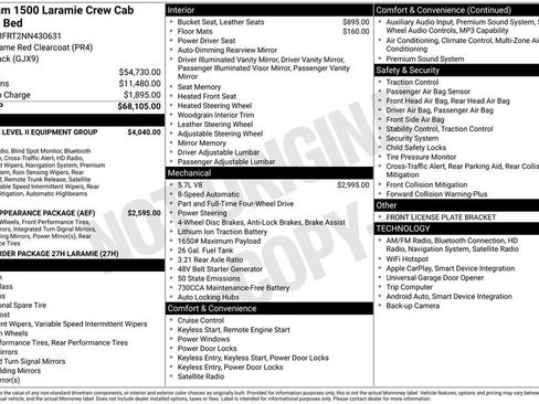 Used 2022 RAM 1500 Laramie AWD/4WD image 7