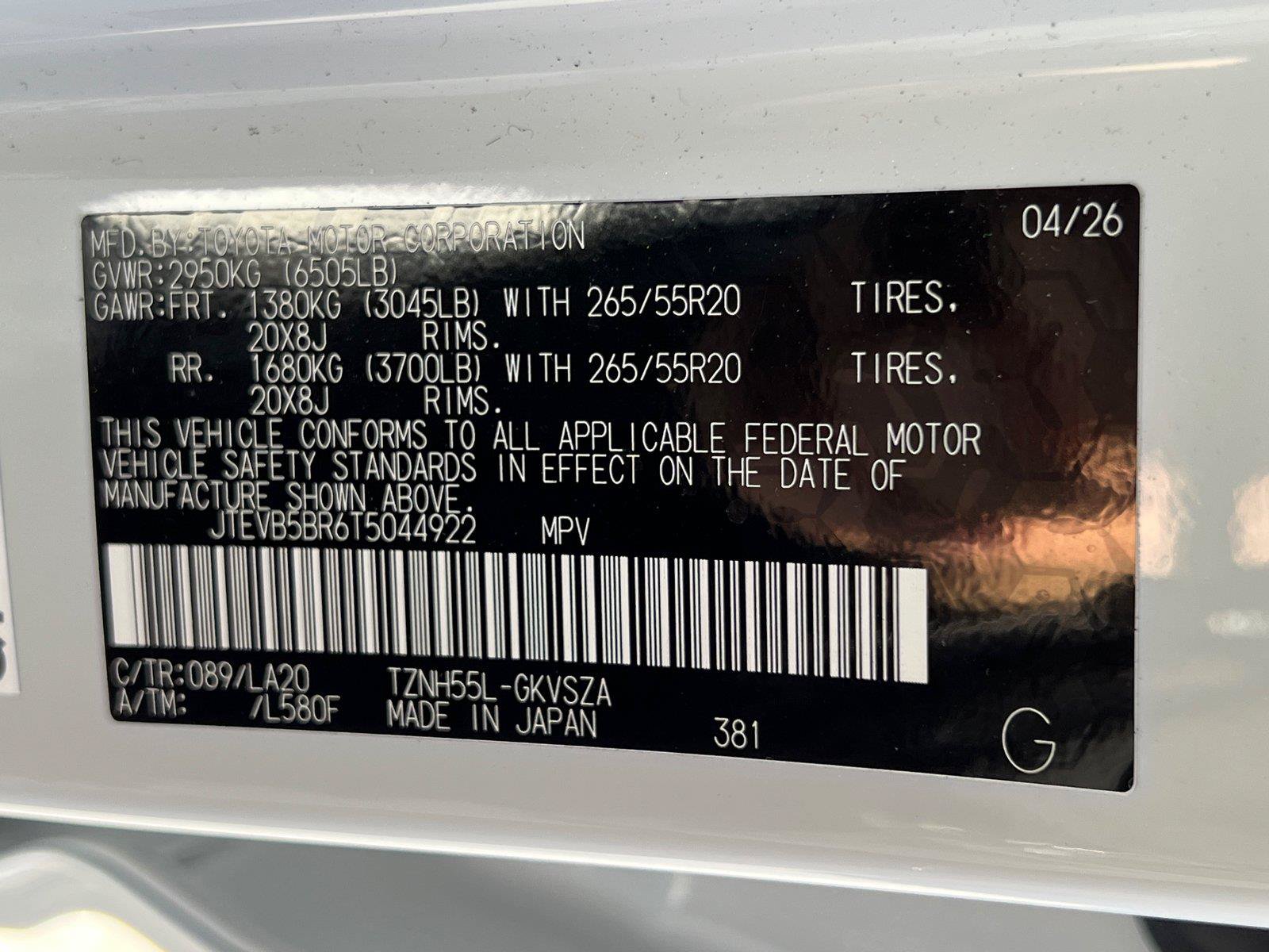 Used 2026 Toyota 4Runner Limited AWD/4WD image 34