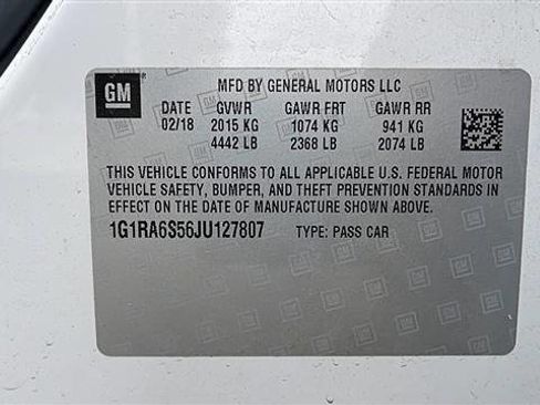 Used 2018 Chevrolet Volt LT image 11