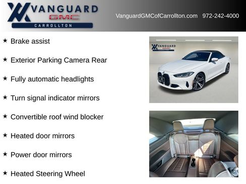Used 2022 BMW 430i Convertible w/ Premium Package image 18