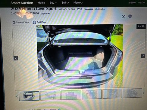 Used 2026 Honda Civic Sport image 3