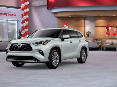 New 2026 Toyota Highlander Platinum