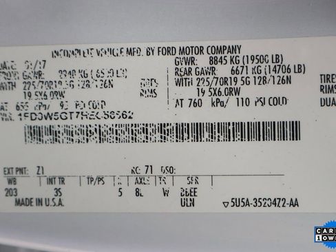 Used 2017 Ford F550 2WD Crew Cab Super Duty image 51