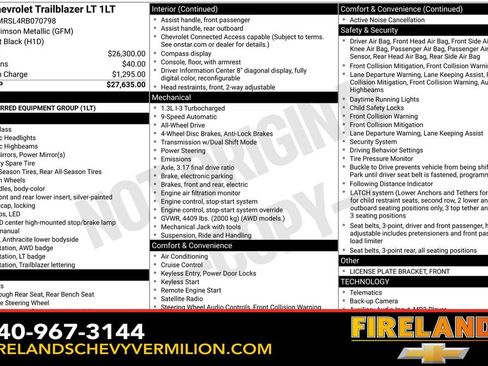 Used 2024 Chevrolet TrailBlazer LT image 2