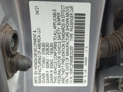 Used 2021 Honda Civic Sport image 35