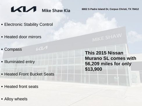 Used 2015 Nissan Murano SL FWD image 4