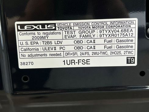 Used 2009 Lexus LS 460 L w/ Preferred Accessory Pkg RWD image 24