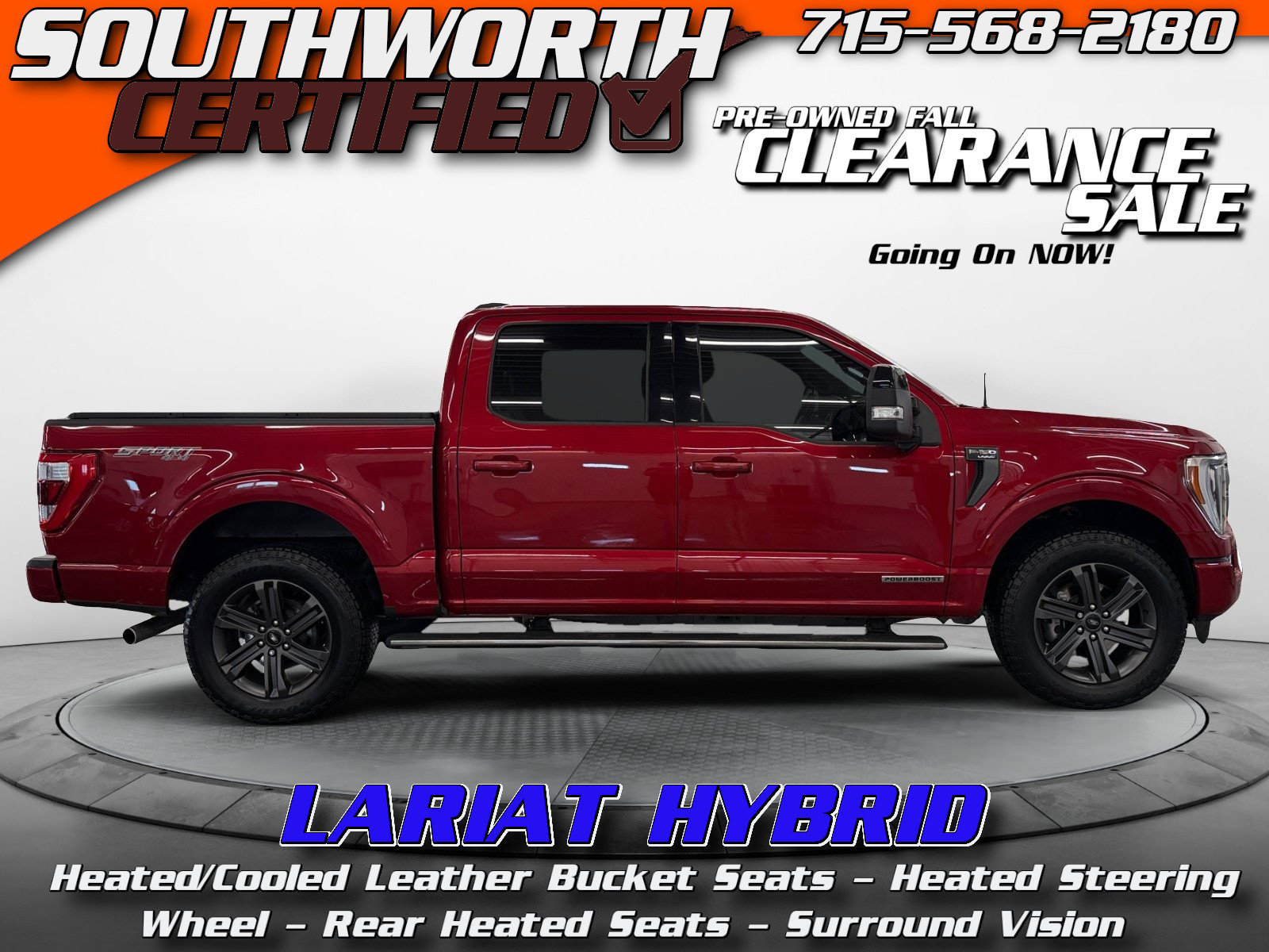 Used 2023 Ford F150 Lariat w/ Equipment Group 502A High AWD/4WD image 1