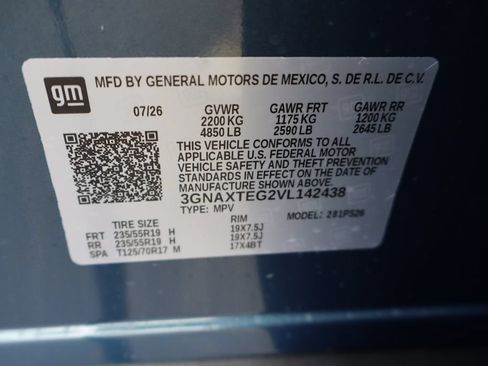 New 2027 Chevrolet Equinox RS w/ Safety and Technology Package AWD/4WD image 33