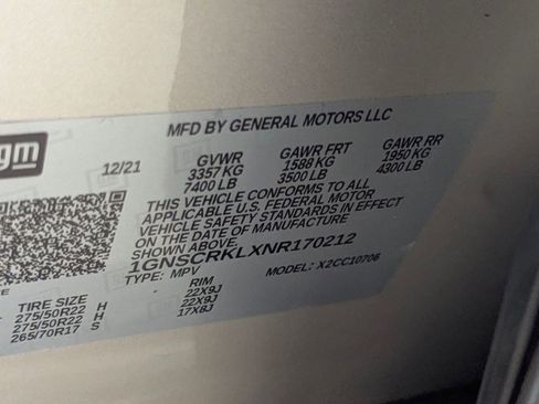 Used 2022 Chevrolet Tahoe RST w/ Sport Performance Package image 20