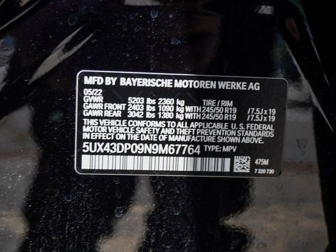 Used 2022 BMW X3 sDrive30i w/ Convenience Package RWD image 46