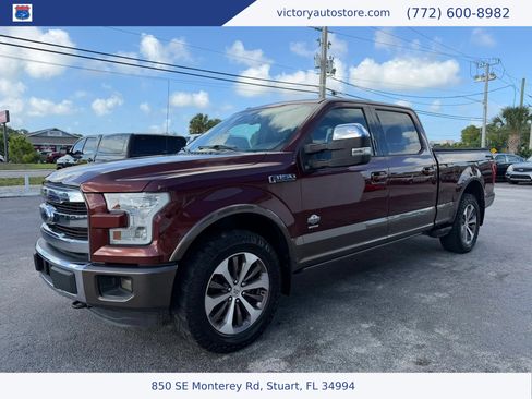 Used 2015 Ford F150 King Ranch w/ Equipment Group 601A Luxury AWD/4WD image 7