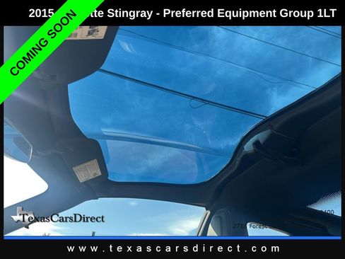 Used 2015 Chevrolet Corvette Stingray w/ Carbon Flash Badge Package image 8
