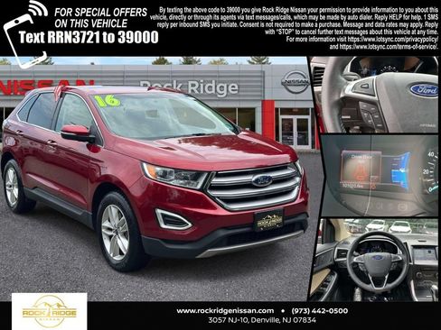 Used 2016 Ford Edge SEL w/ Equipment Group 201A AWD/4WD image 1