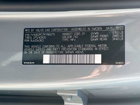 Used 2024 Volvo XC90 B6 Plus AWD/4WD image 43