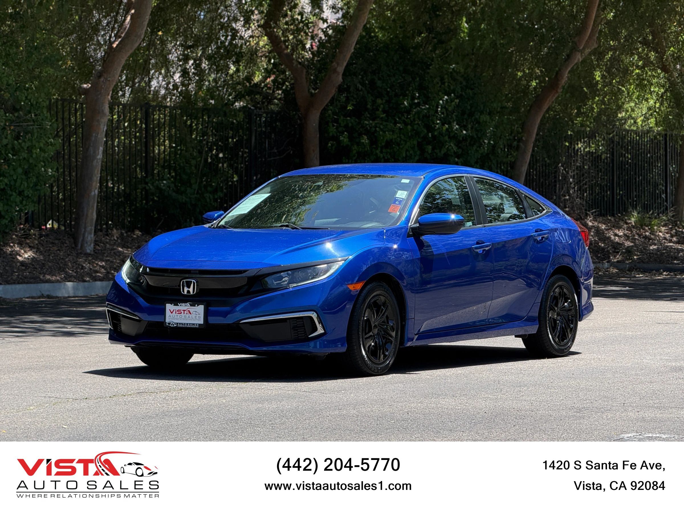 Used 2020 Honda Civic LX image 1