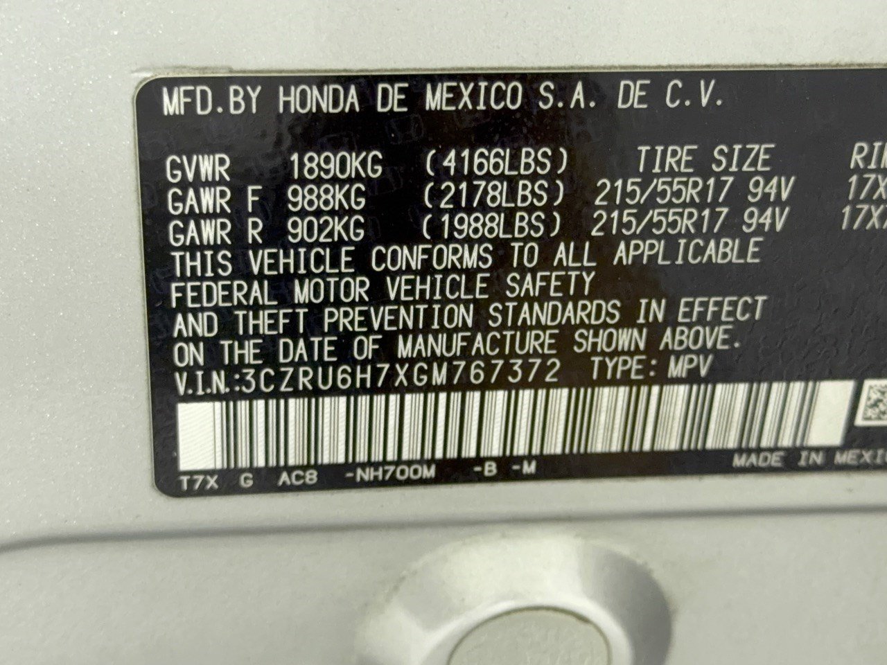 Used 2016 Honda HR-V EX-L image 31