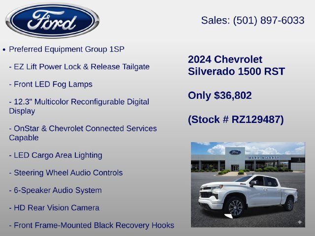 Used 2024 Chevrolet Silverado 1500 RST AWD/4WD image 18