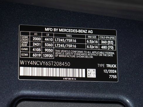 New 2025 Mercedes-Benz Sprinter 2500 image 7