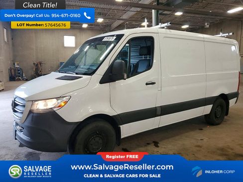 Used 2021 Mercedes-Benz Sprinter 2500 w/ Chrome Grille Package image 1