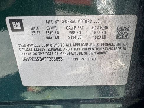 Used 2015 Chevrolet Cruze LT FWD image 26