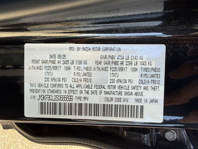 Used 2025 MAZDA CX-5 AWD 2.5 S w/ Preferred Package image 27