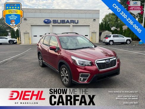 Used 2021 Subaru Forester Limited w/ Popular Package #3 AWD/4WD image 1