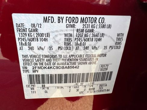 Used 2013 Ford Edge Limited w/ Vision Pkg AWD/4WD image 27