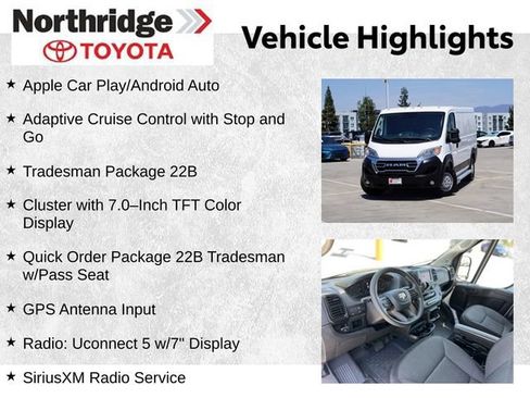 Used 2025 RAM ProMaster 2500 w/ U-Haul Equipment Group FWD image 2