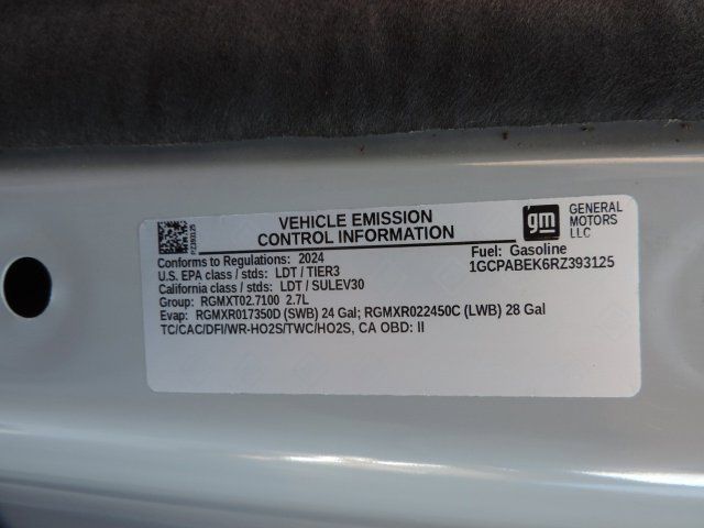 Used 2024 Chevrolet Silverado 1500 Custom w/ Turbomax Blackout Package RWD image 22