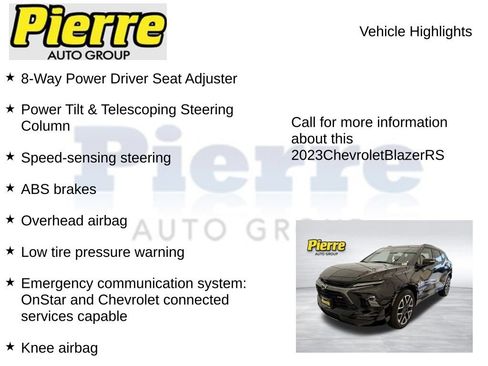 Used 2023 Chevrolet Blazer RS w/ Driver Confidence II Package AWD/4WD image 15
