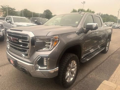 Used 2019 GMC Sierra 1500 SLT w/ SLT Premium Package AWD/4WD image 3