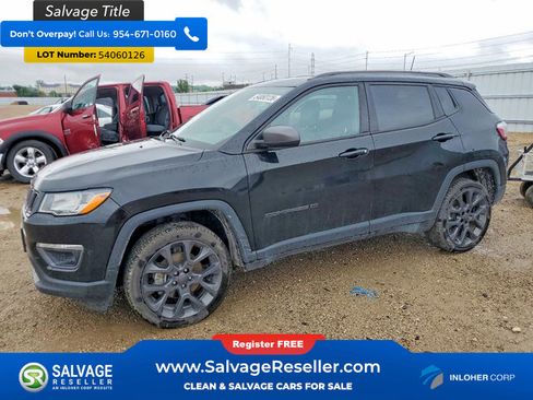 Used 2021 Jeep Compass Latitude AWD/4WD image 1