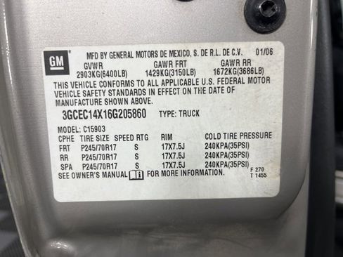 Used 2006 Chevrolet Silverado 1500 W/T image 28