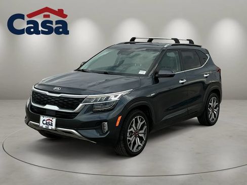Certified 2021 Kia Seltos SX w/ SX Sunroof Package AWD/4WD image 1