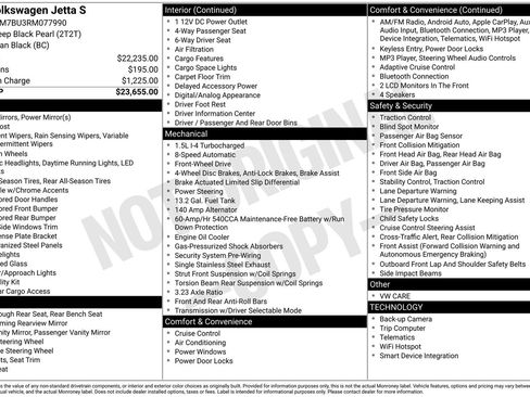 Used 2024 Volkswagen Jetta S image 6