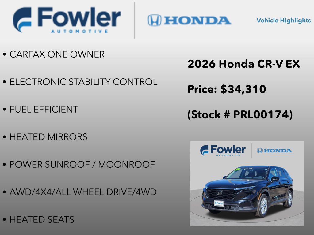 Used 2026 Honda CR-V EX image 13