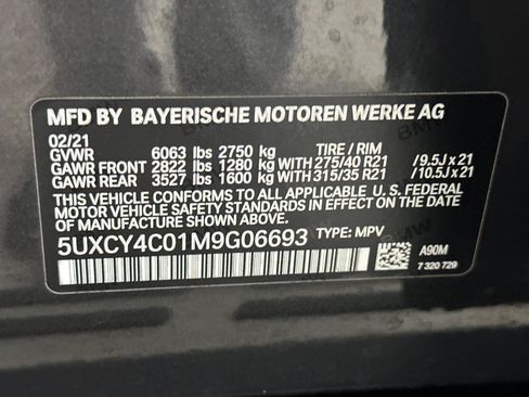 Used 2021 BMW X6 sDrive40i w/ Executive Package RWD image 20