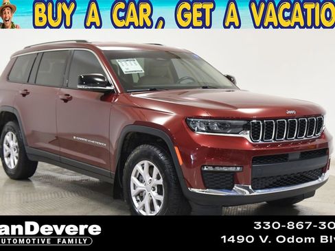 Used 2022 Jeep Grand Cherokee L Limited AWD/4WD image 1
