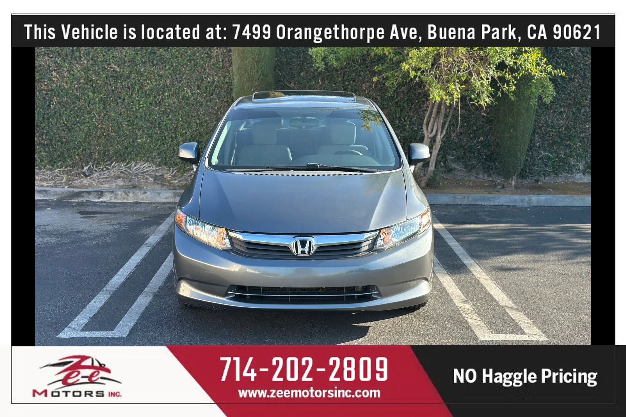 Used 2012 Honda Civic EX image 3