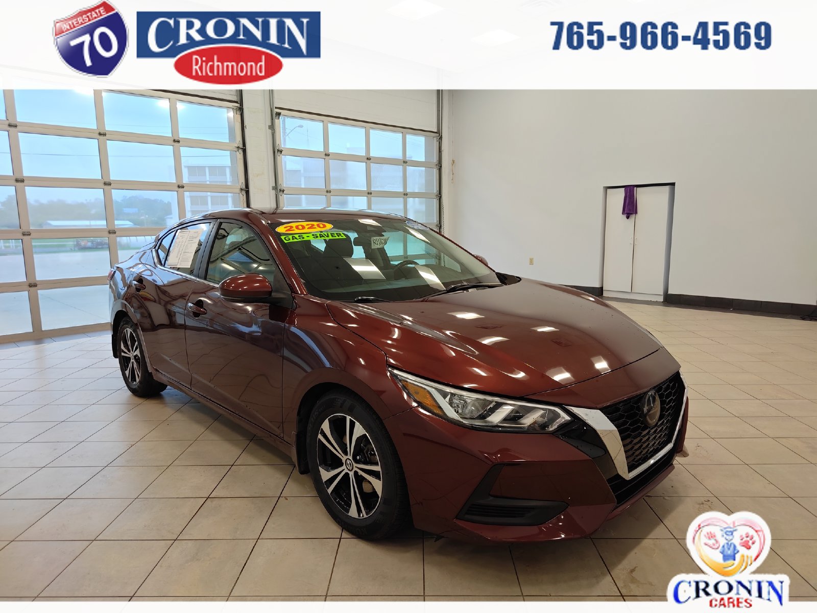 Used 2020 Nissan Sentra SV FWD image 1