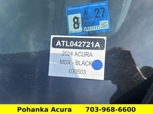 Certified 2024 Acura MDX SH-AWD w/ Technology Package image 39