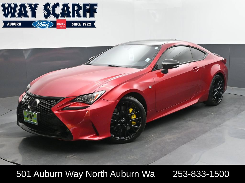Used 2015 Lexus RC 350 w/ F Sport w/Summer Tires RWD image 1