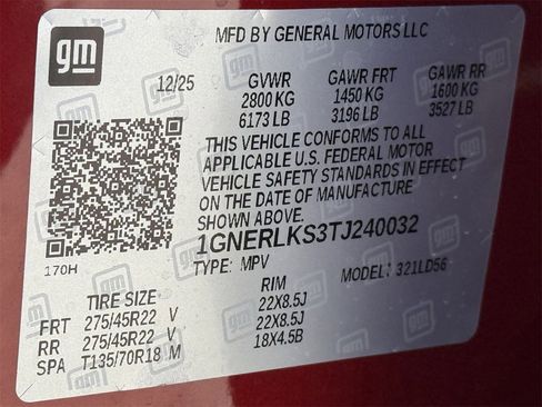 New 2026 Chevrolet Traverse RS image 31