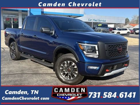 Used 2024 Nissan Titan PRO-4X w/ Off Road Protection Package image 1