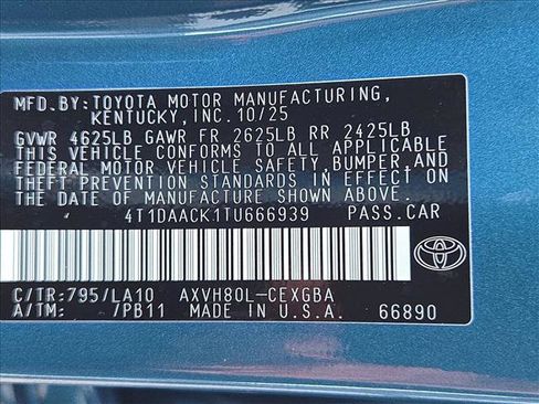 Used 2026 Toyota Camry XLE FWD image 26