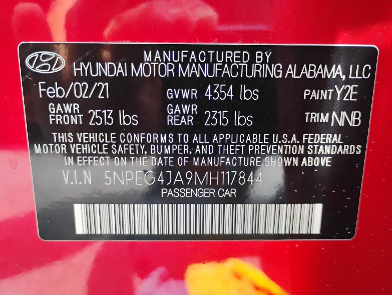Used 2021 Hyundai Sonata SE FWD image 87