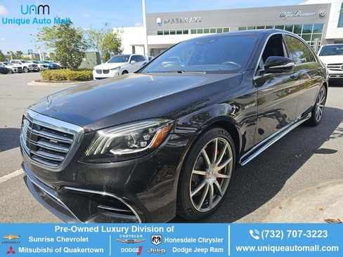 Used 2020 Mercedes-Benz S 63 AMG 4MATIC Sedan image 1