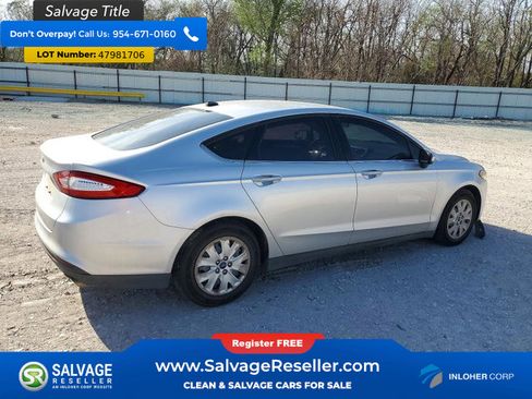 Used 2014 Ford Fusion S image 4