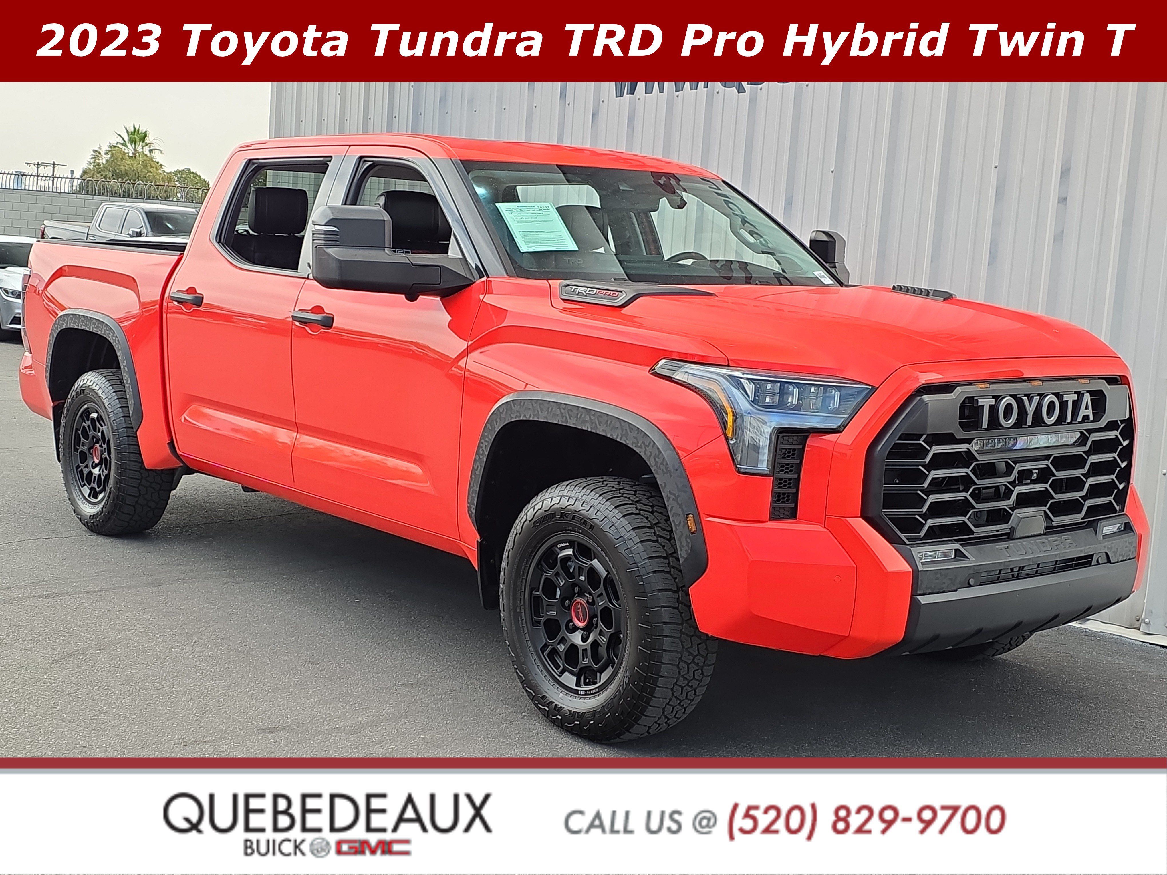 Used 2023 Toyota Tundra TRD Pro w/ Security Package (TMS) AWD/4WD image 1